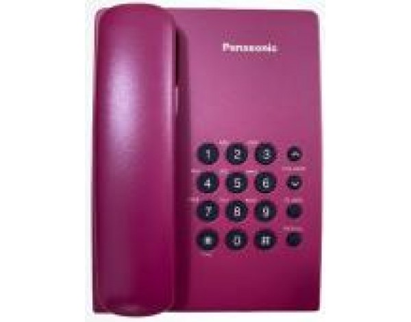 Điện thoại bàn màu đỏ Panasonic KX-TS500