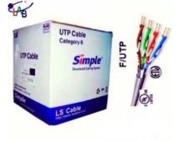 Dây Cáp Mạng Cat6 F/UTP LS Mã Hàng: FTP-A-C6G-E1ZN-M 0.5X4P/xx
