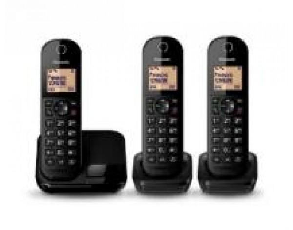 Điện thoại mẹ bồng con 3 máy Panasonic KX-TGC413