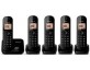 Điện thoại mẹ bồng con 5 máy Panasonic KX-TGC415