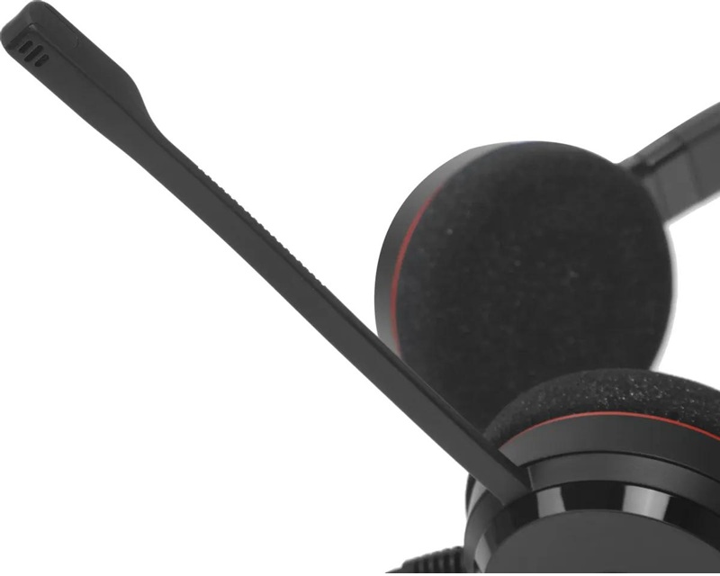 Micro chống ồn của tai nghe Jabra Evolve 20 MS Stereo USB-A/C