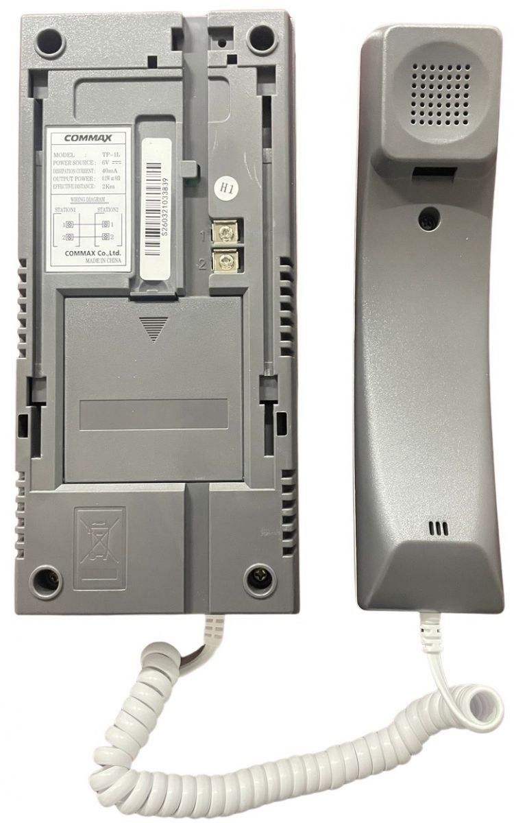 Thông số và thiết kế điện thoại Commax TP-1L