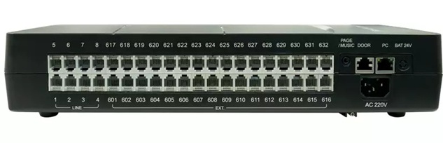 Tổng đài 8 trung kế 32 máy lẻ Excelltel CP832-B